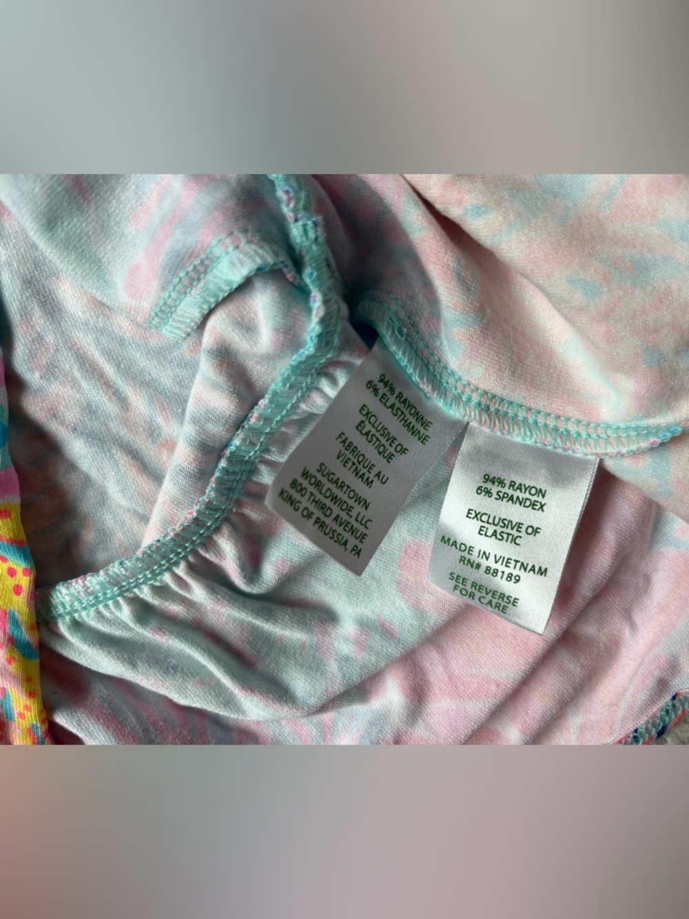 NWT LILLY PULITZER RAVI ROMPER MULTICOLOR WOMENS SMALL VIBRANT - Picture 6 of 8